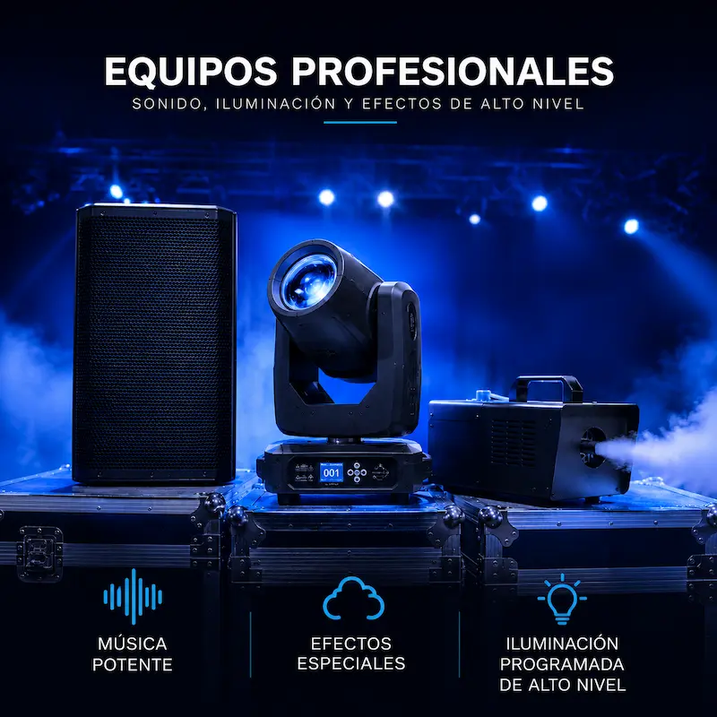 Arriendo de sonido iluminación y pantallas LED Osorno